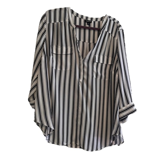 torrid Tops - Torrid black and white stripe top size 2 / 2x